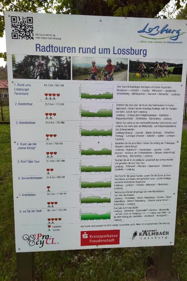 Ferienwohnung Schuhmacherwerkstatt Wilhelm Wendel Loßburg Eksteriør billede